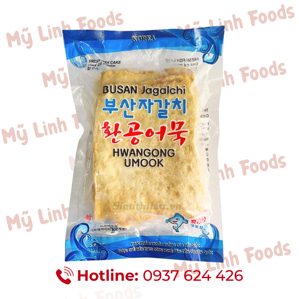 Chả Cá HQ Busan Xanh 450G